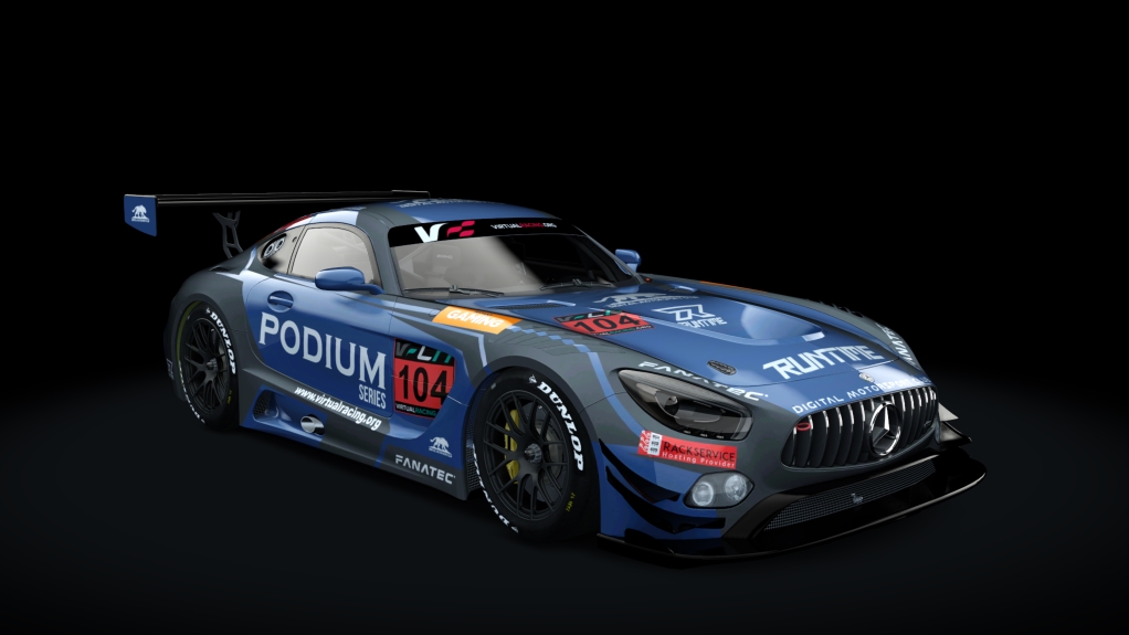 Mercedes-Benz AMG GT3, skin VRLNIII_104_LK