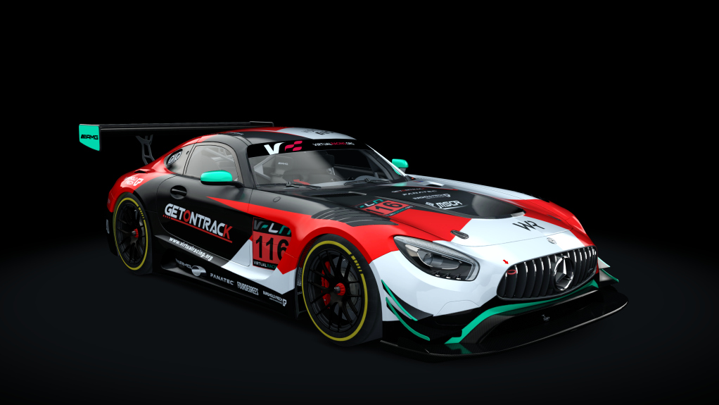 Mercedes-Benz AMG GT3, skin VRLNIII_116_DM