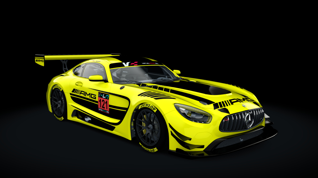 Mercedes-Benz AMG GT3, skin VRLNIII_121_LB