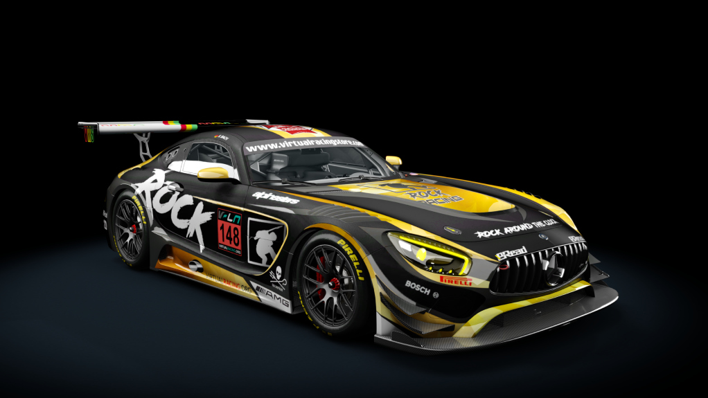 Mercedes-Benz AMG GT3, skin VRLNIII_148_SB