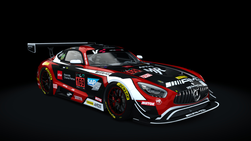 Mercedes-Benz AMG GT3, skin VRLNIII_169_TR