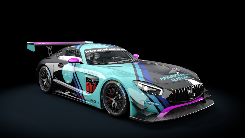 Mercedes-Benz AMG GT3, skin VRLNIII_173_NS