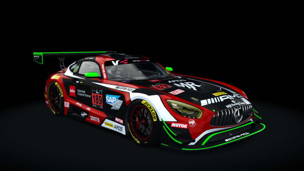 Mercedes-Benz AMG GT3, skin VRLNIII_189_MH