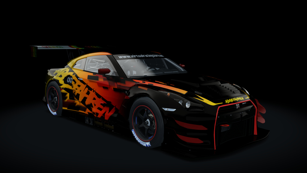 Nissan GT-R GT3, skin VRLNIII_174_BR