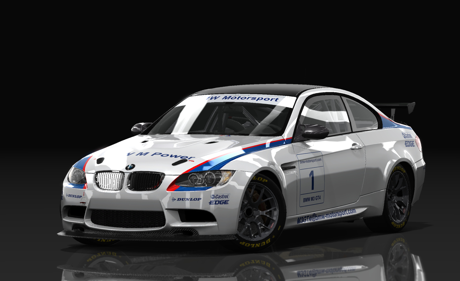 RR BMW M3 E92 GT4, skin 01_BMW_Motorsport