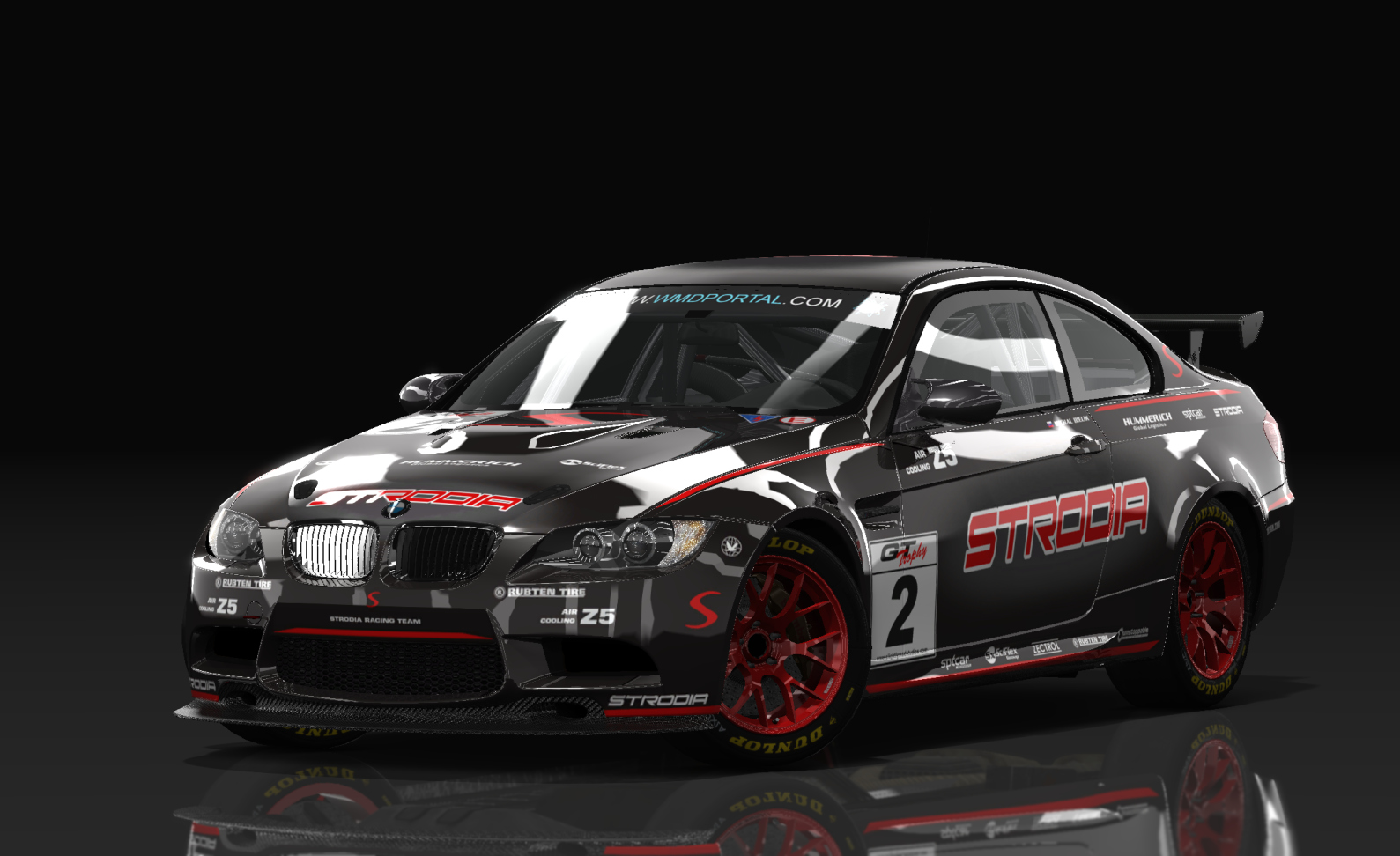 RR BMW M3 E92 GT4, skin 02