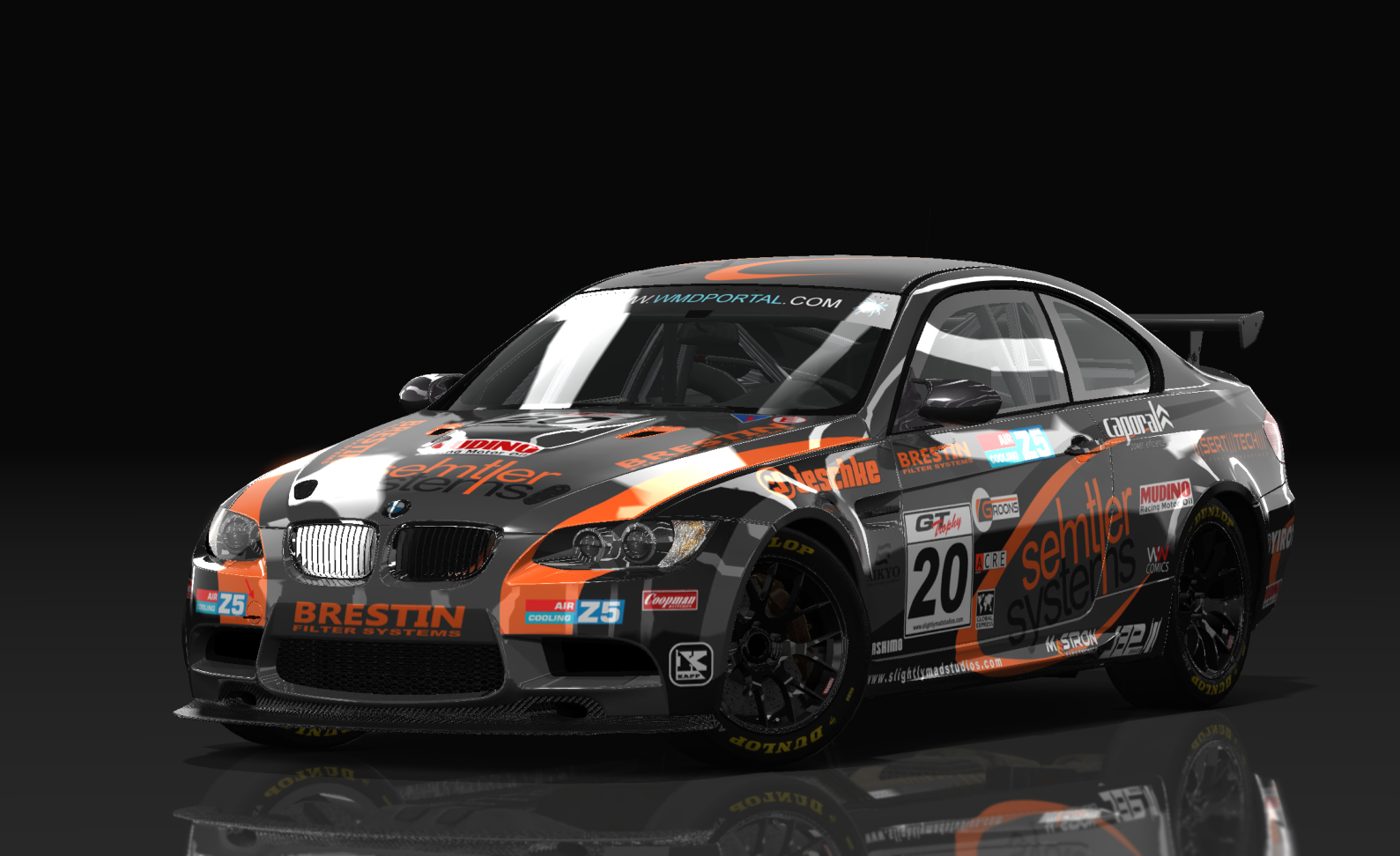 RR BMW M3 E92 GT4, skin 20