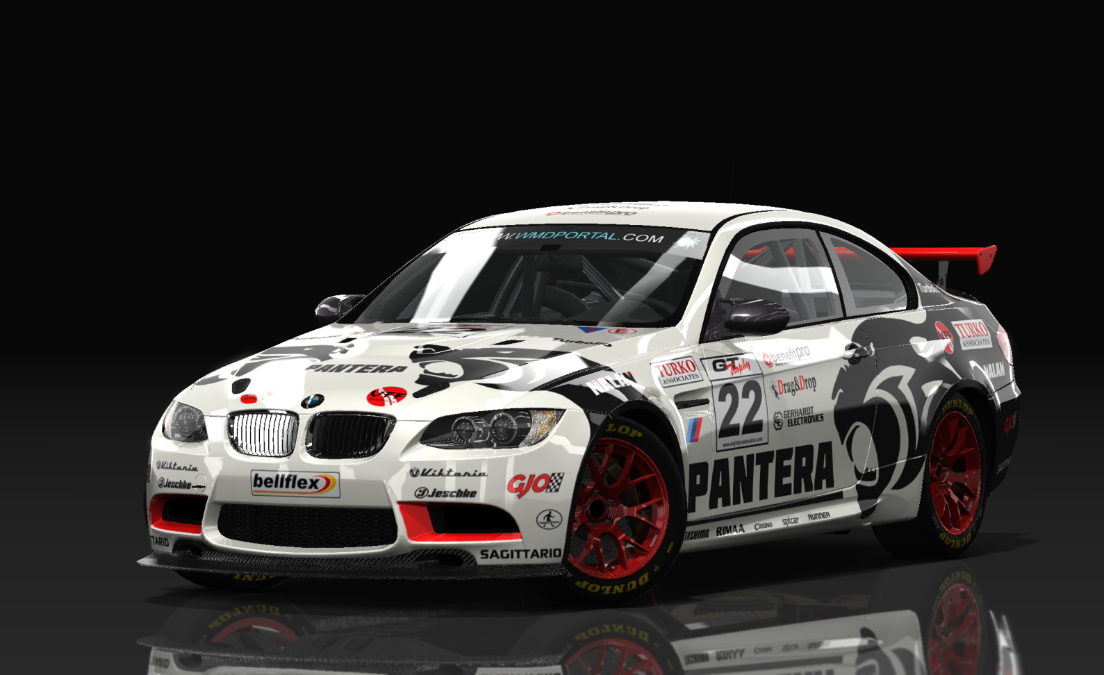 RR BMW M3 E92 GT4, skin 22