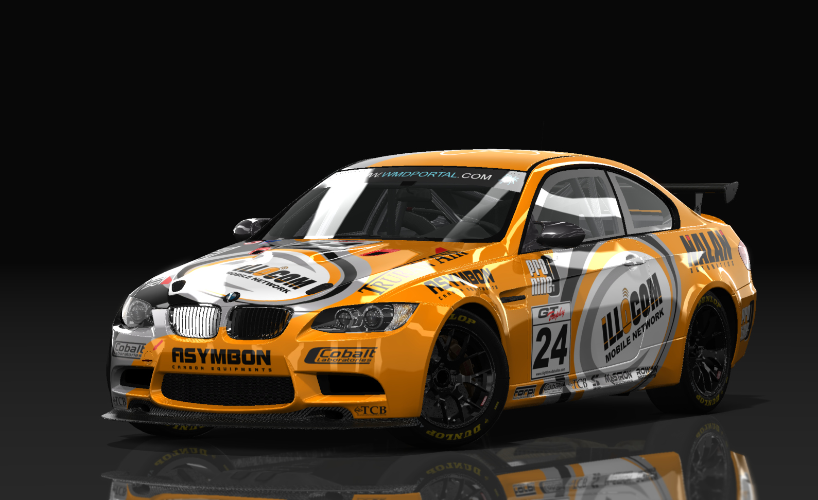 RR BMW M3 E92 GT4, skin 24