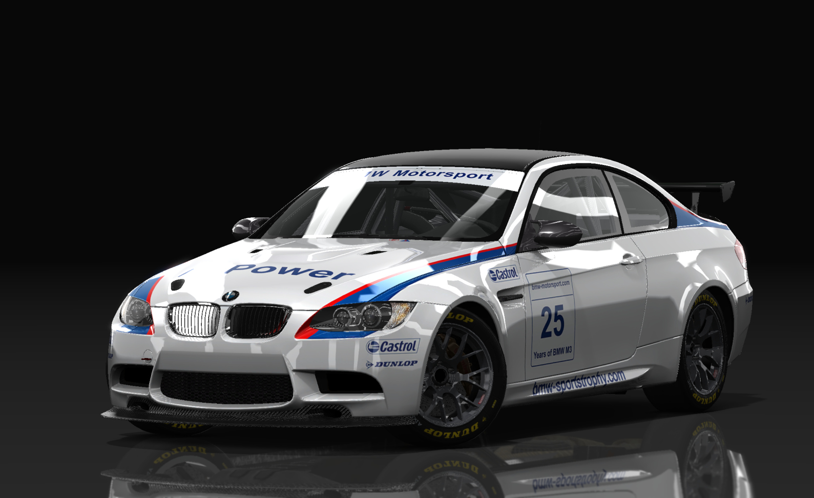 RR BMW M3 E92 GT4, skin 25_BMW_Motorsport