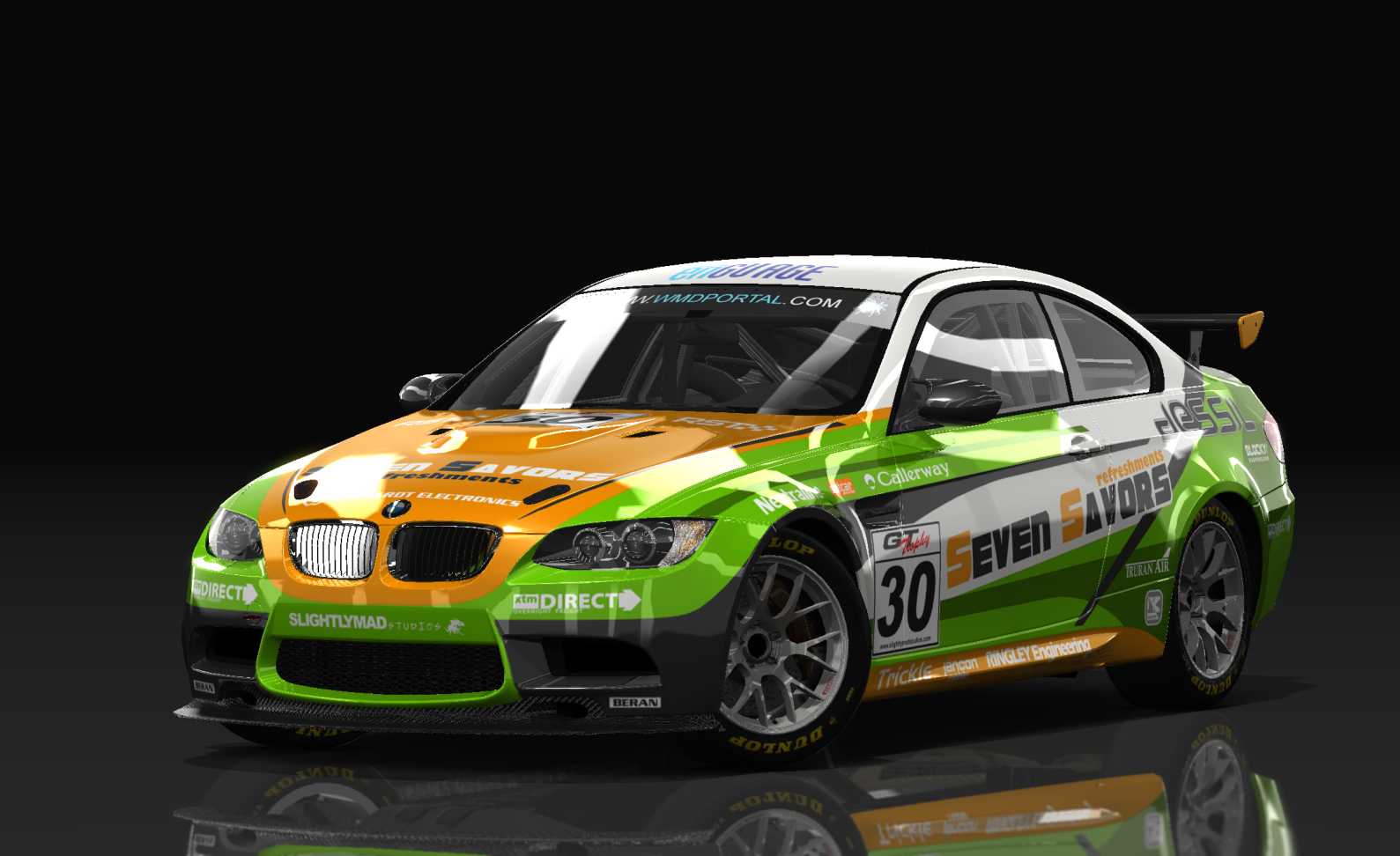 RR BMW M3 E92 GT4, skin 30