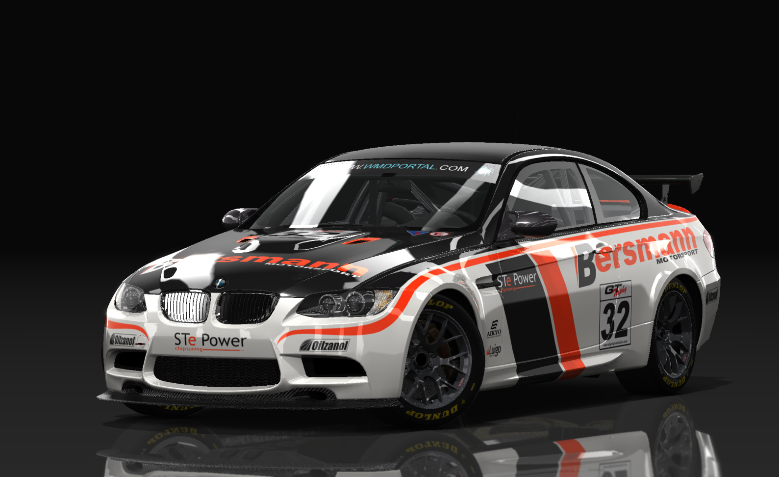 RR BMW M3 E92 GT4, skin 32