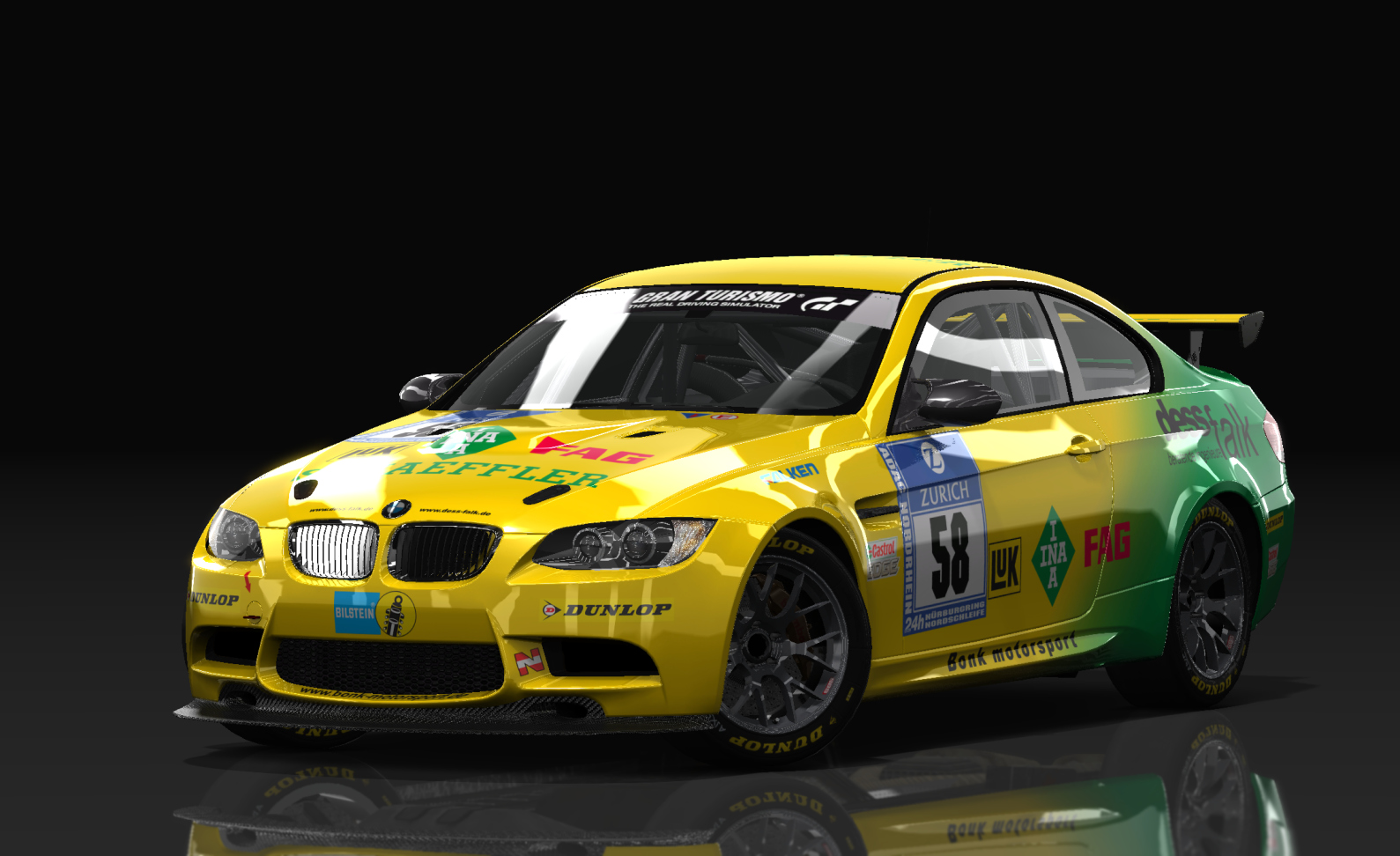 RR BMW M3 E92 GT4, skin 58_Bonk_Motorsport_ADAC