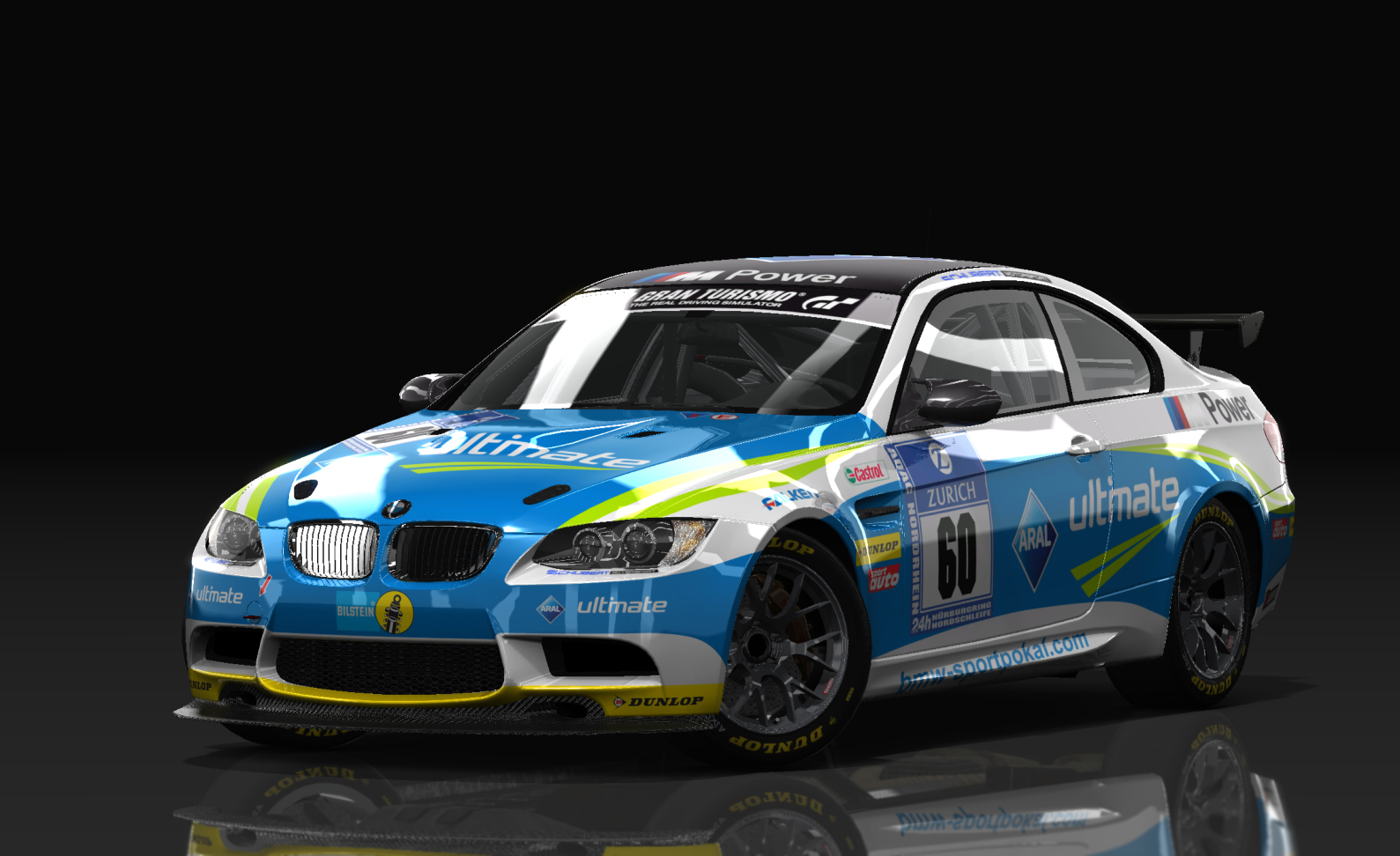 RR BMW M3 E92 GT4, skin 60_Schubert_Motorsport_24hNord