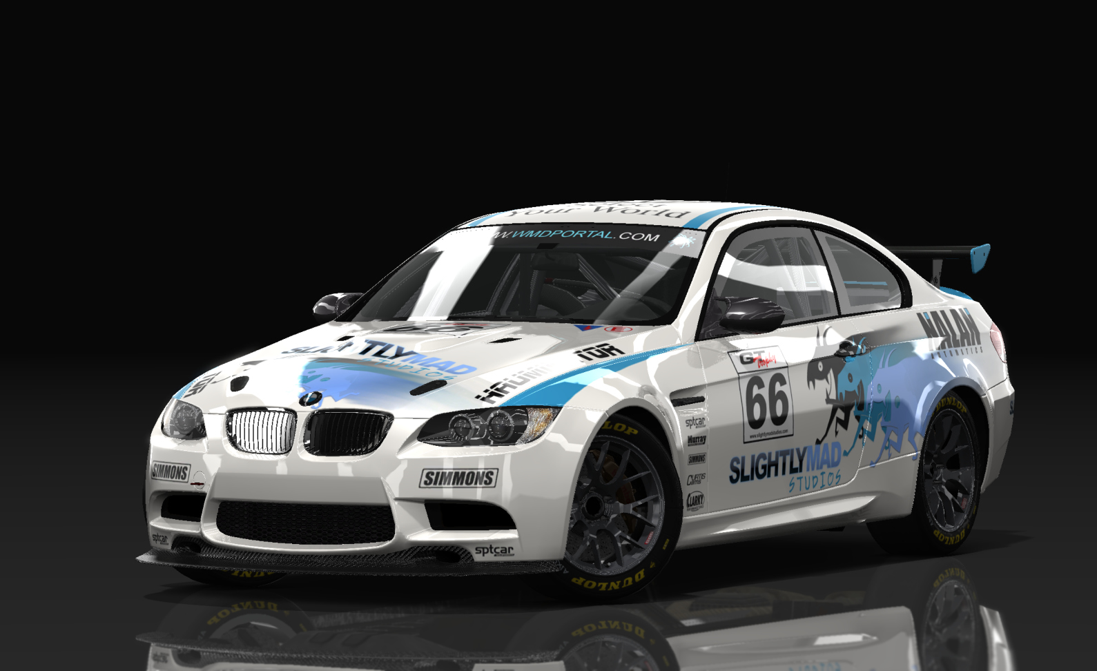 RR BMW M3 E92 GT4, skin 66