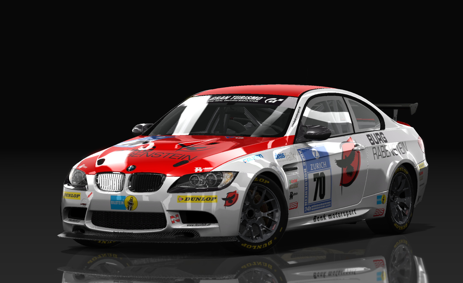 RR BMW M3 E92 GT4, skin 70_Bonk_Motorsport_ADAC