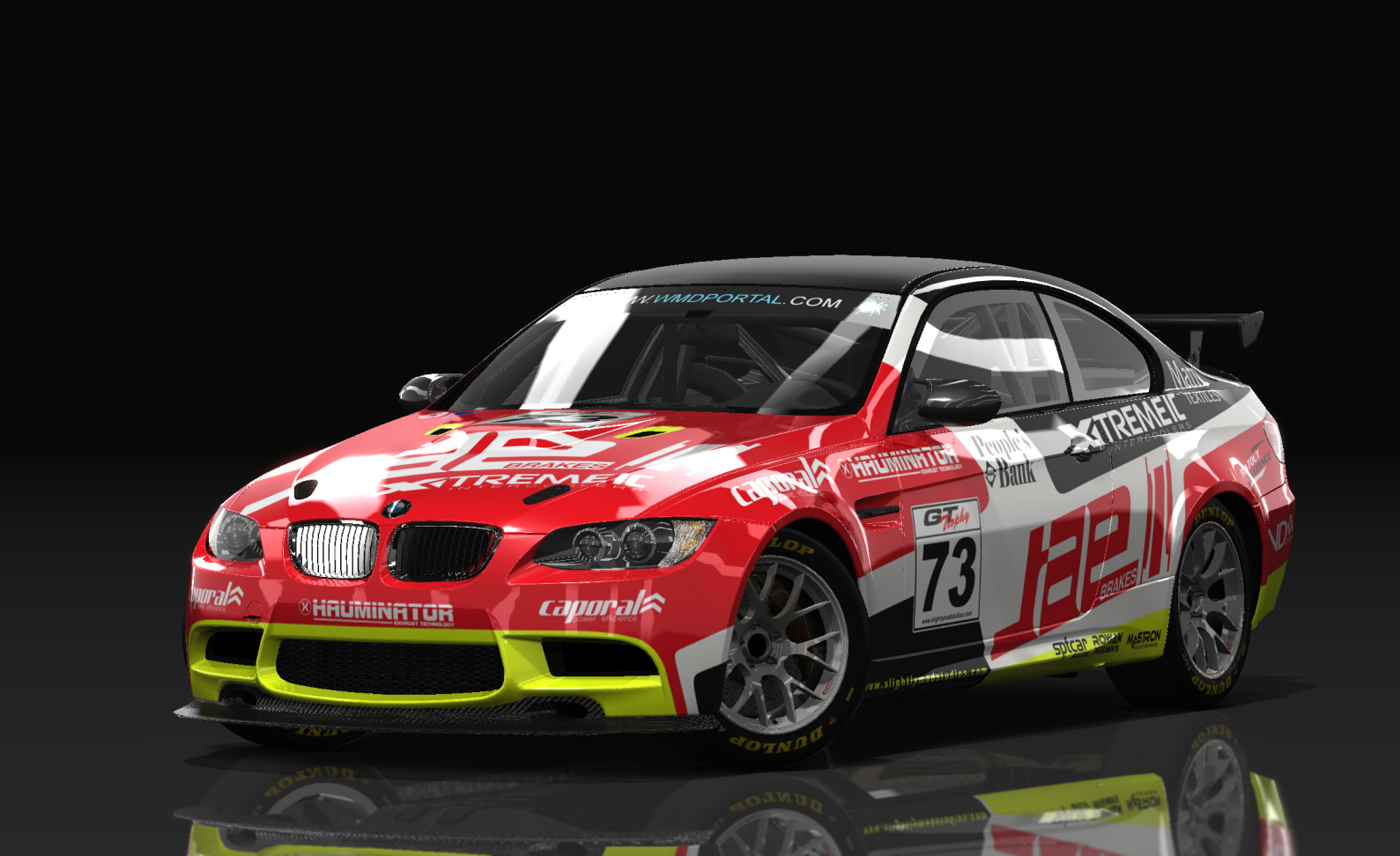 RR BMW M3 E92 GT4, skin 73