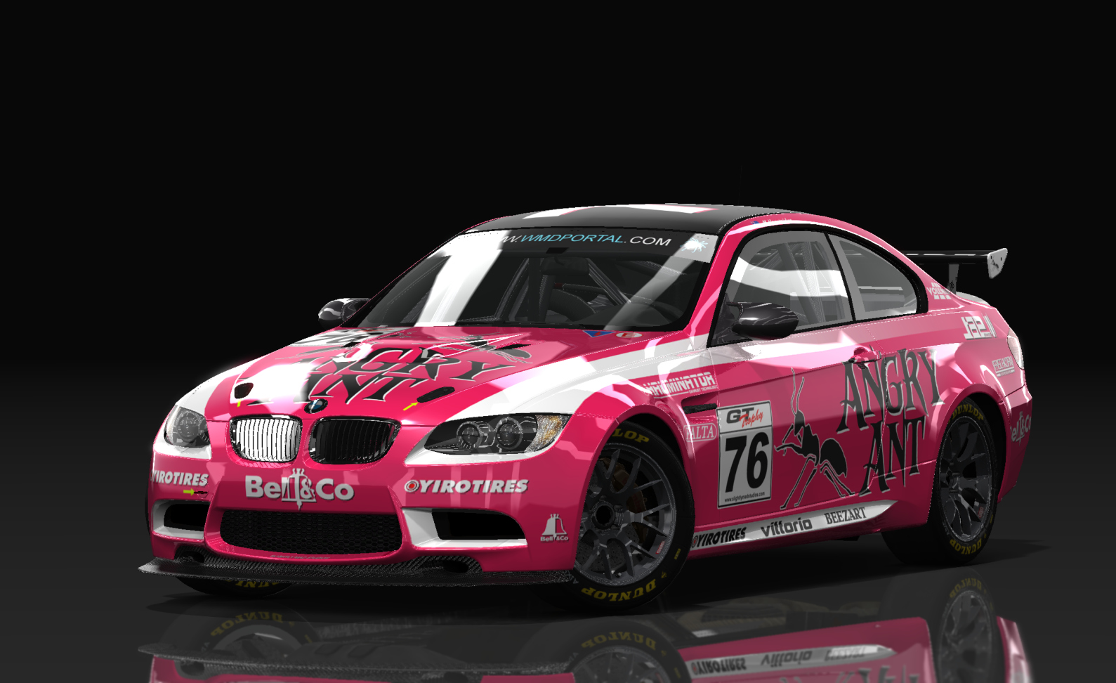 RR BMW M3 E92 GT4, skin 76