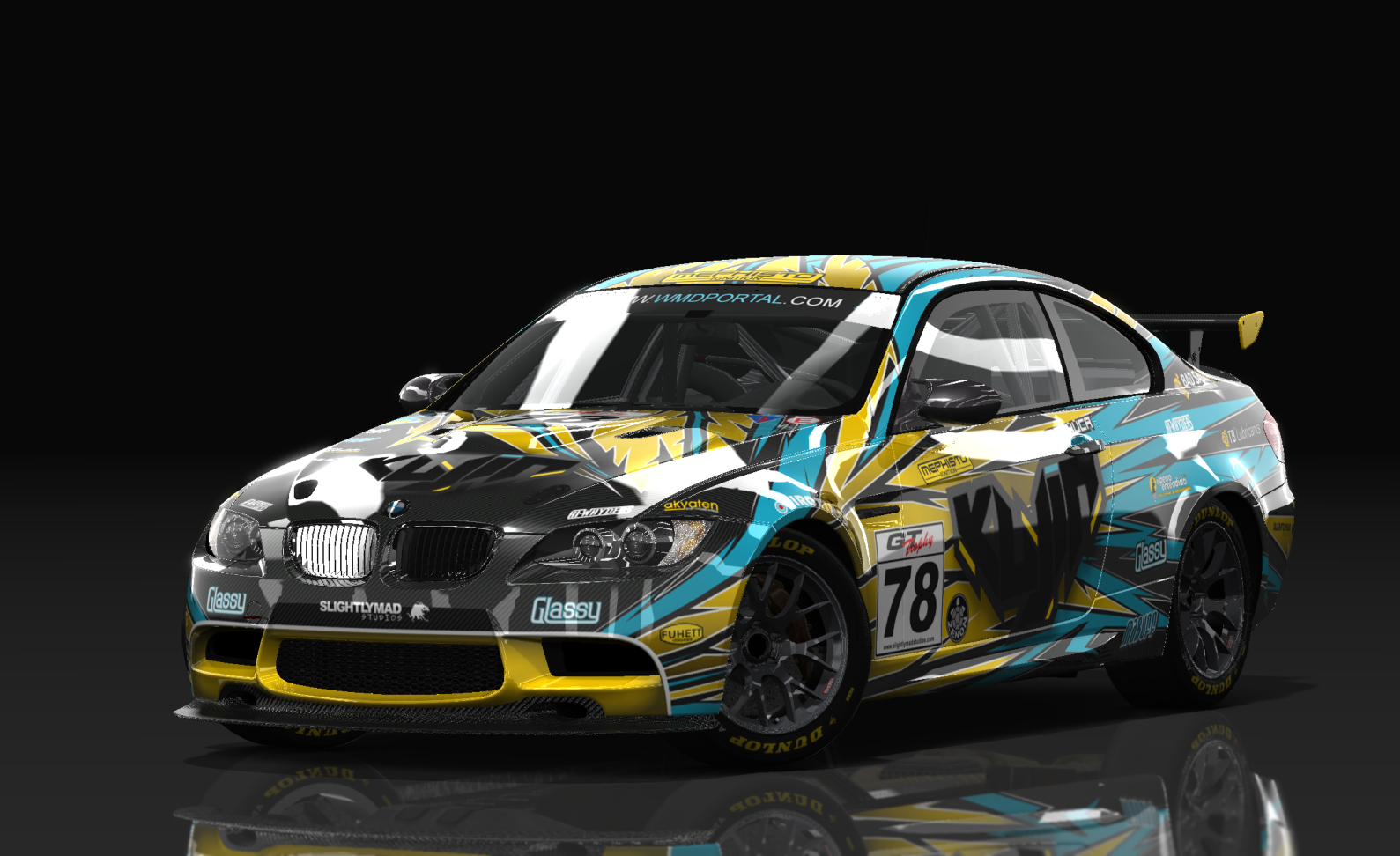 RR BMW M3 E92 GT4, skin 78_2