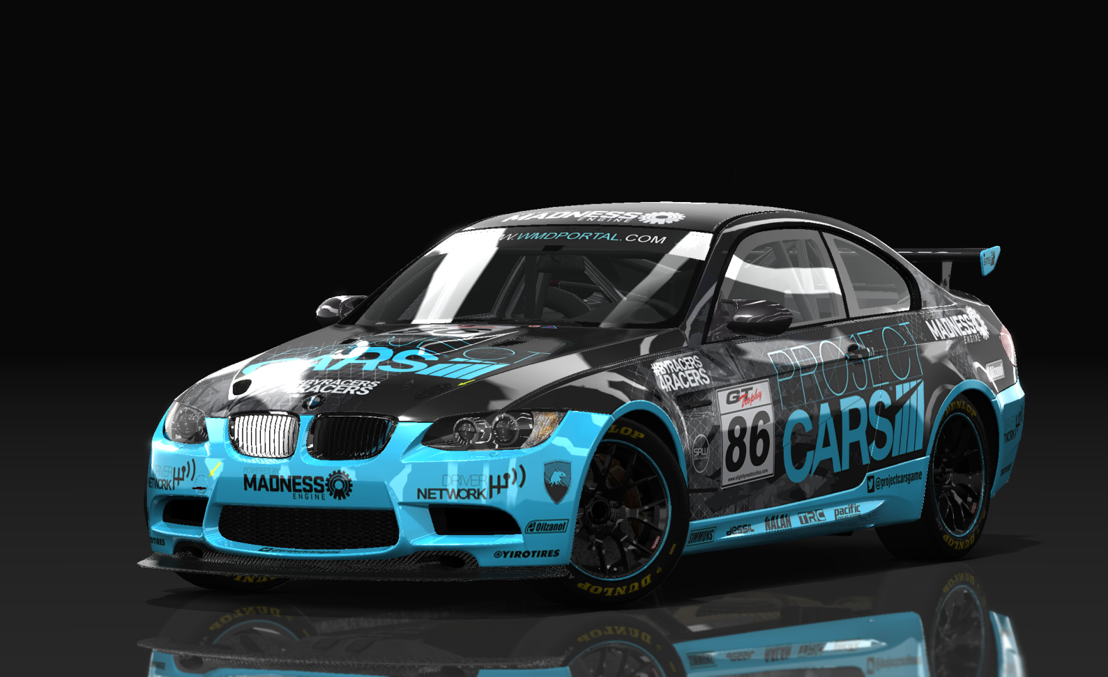 RR BMW M3 E92 GT4, skin 86