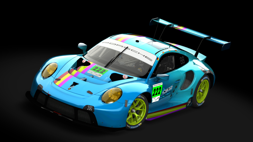 Porsche 911 RSR GTE 2020, skin 2022_WEM_222