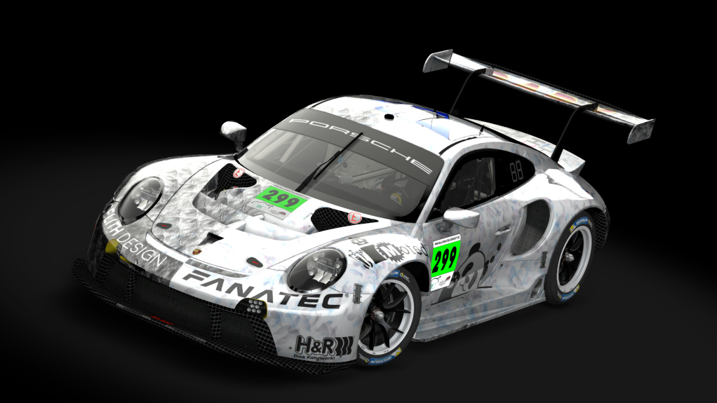 Porsche 911 RSR GTE 2020, skin 2022_WEM_299