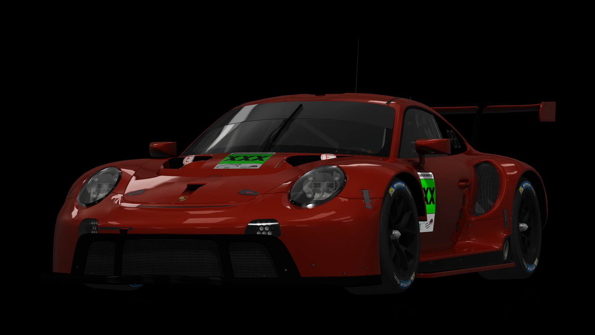 Porsche 911 RSR GTE 2020, skin 2023_WEM_xx