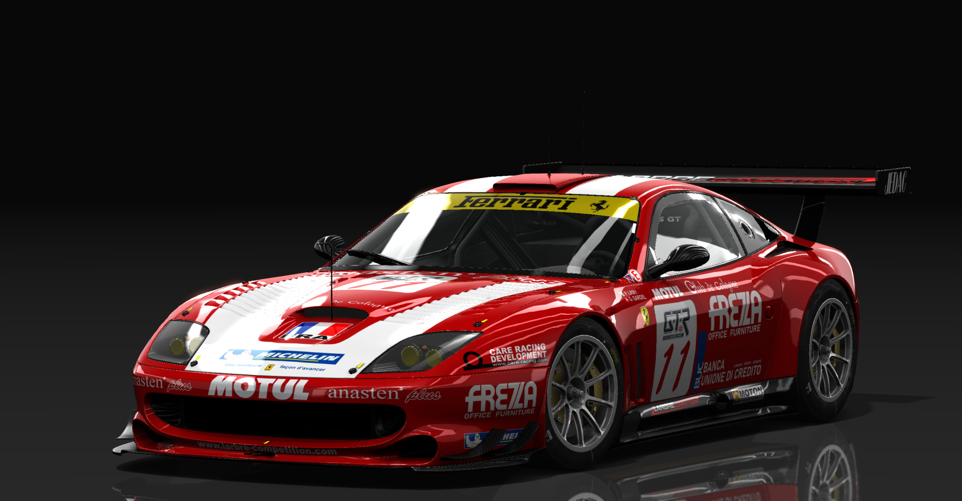 Ferrari 550 GTS Maranello, skin 2005_fiagt_11_Larbre_Competition