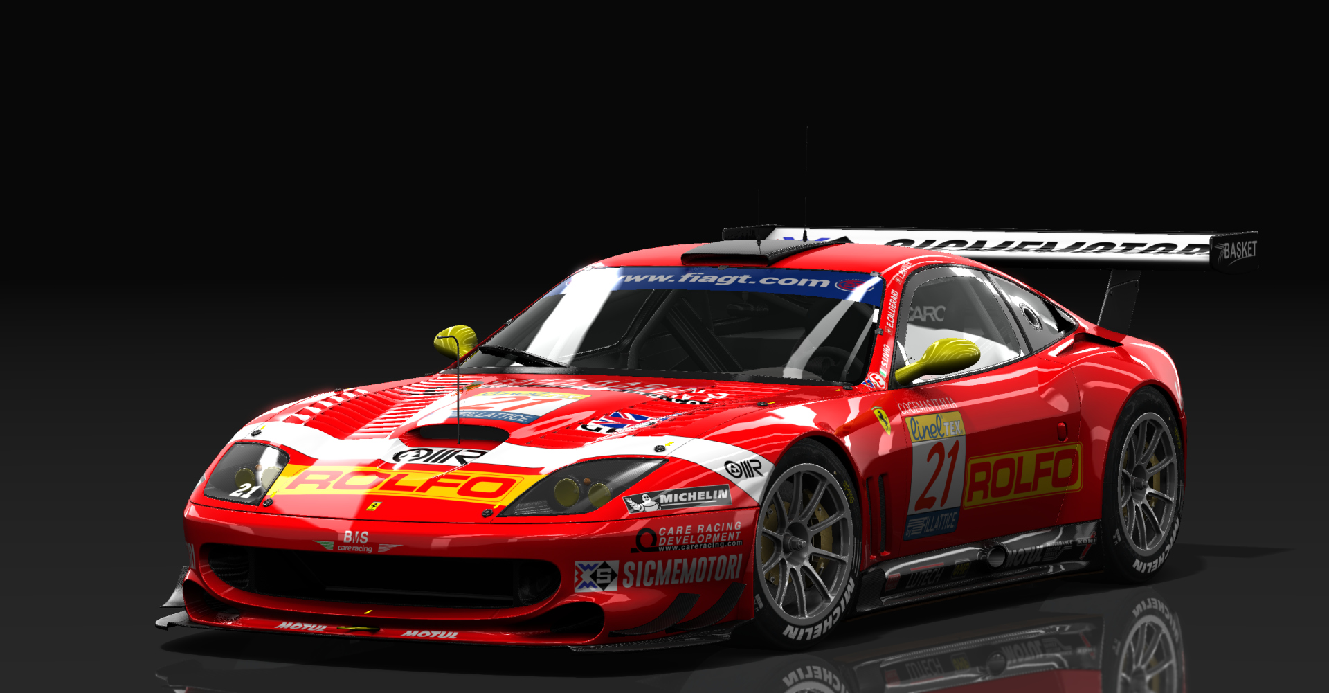 Ferrari 550 GTS Maranello, skin 21_Care_Racing_2003