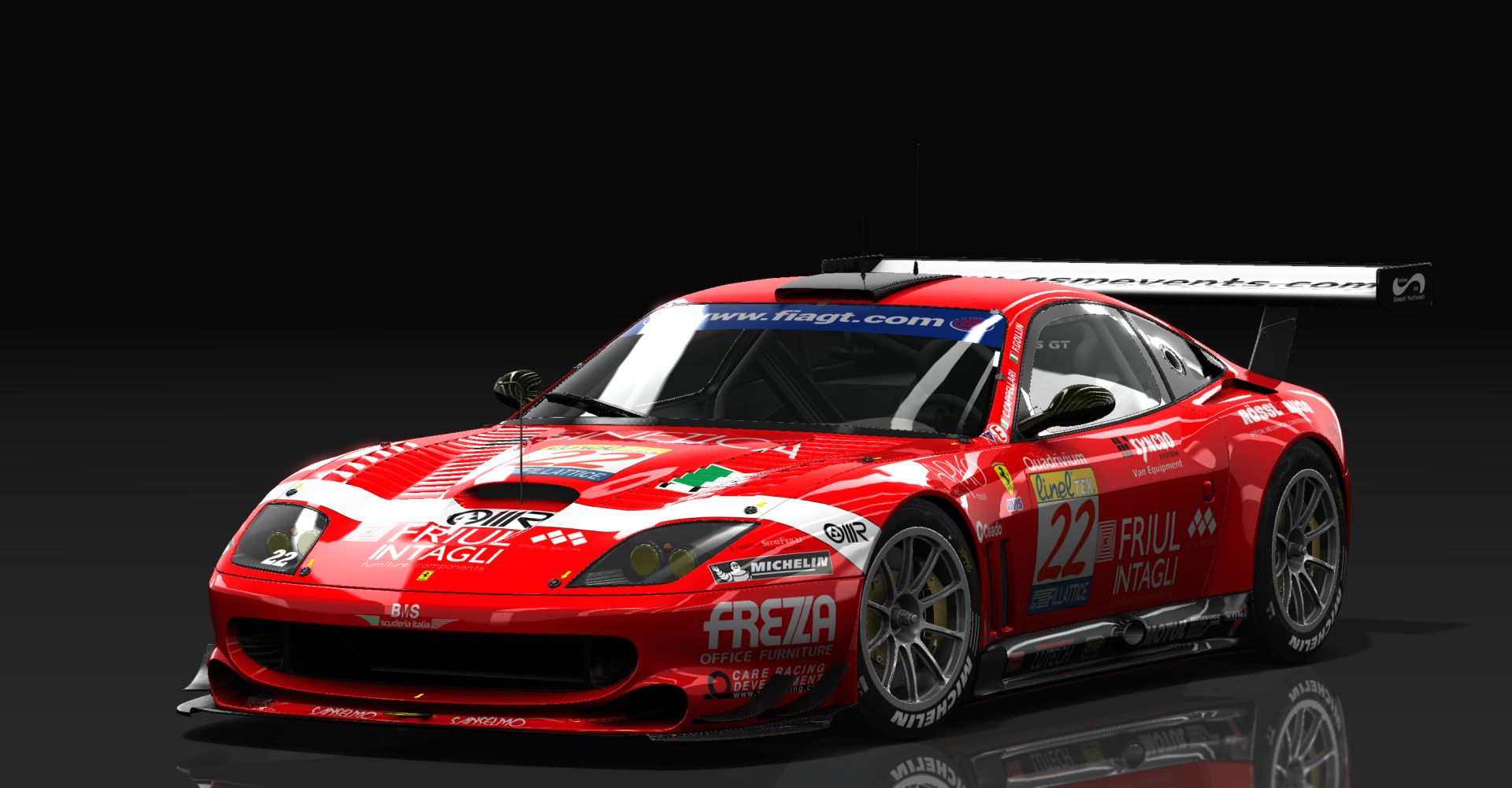 Ferrari 550 GTS Maranello, skin 22_BMS_Scuderia_Italia_2003