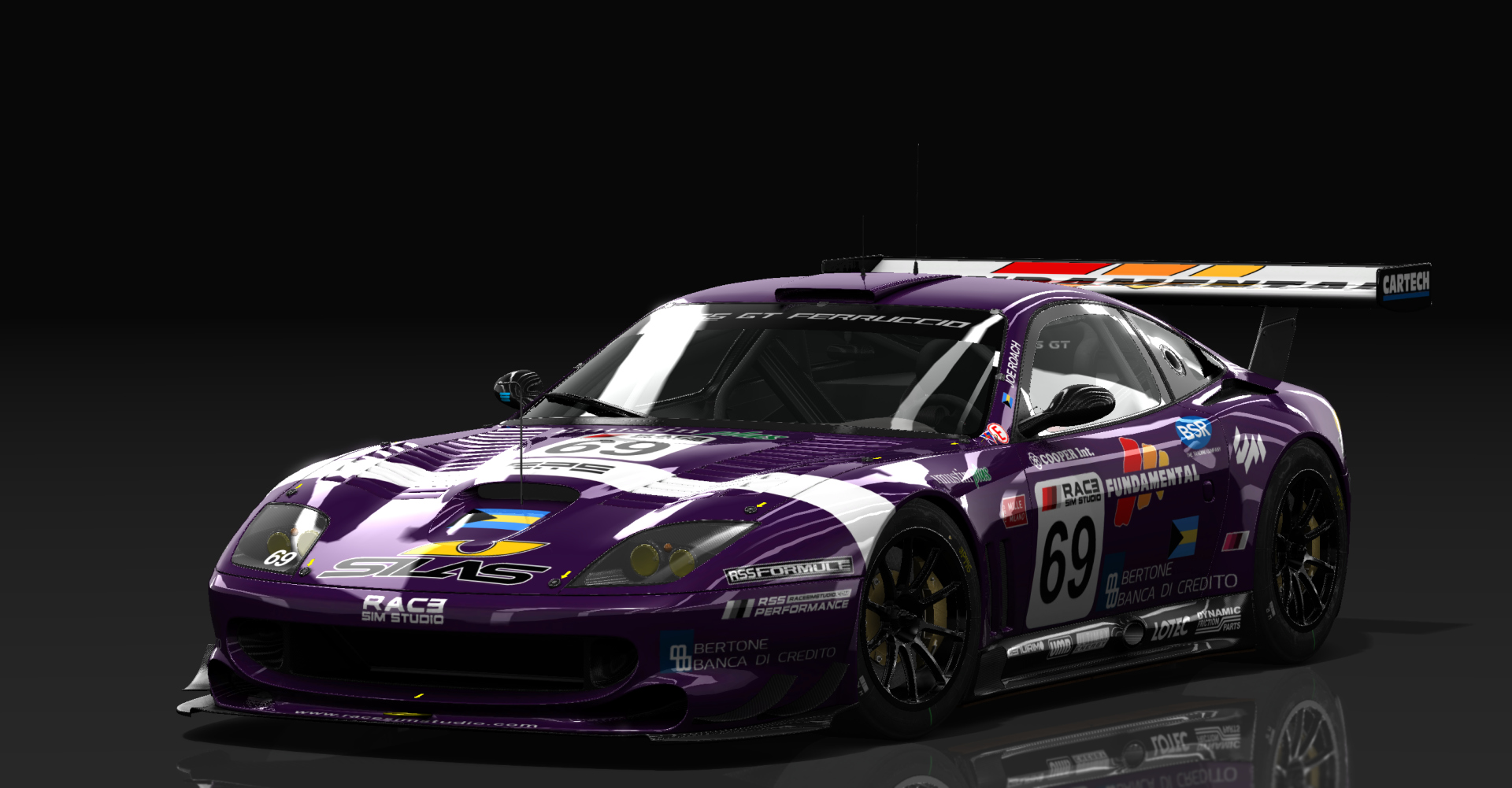 Ferrari 550 GTS Maranello, skin 69_fundamental_purple