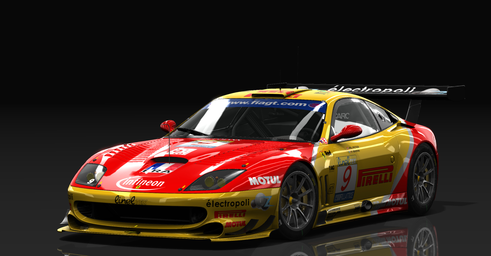 Ferrari 550 GTS Maranello, skin 9_JMB_Racing_2003