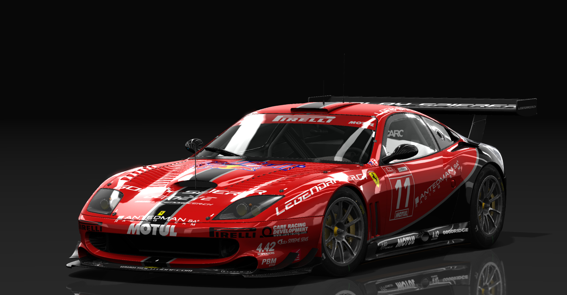 Ferrari 550 GTS Maranello, skin FF_FFSA_2009_Solution_F_11