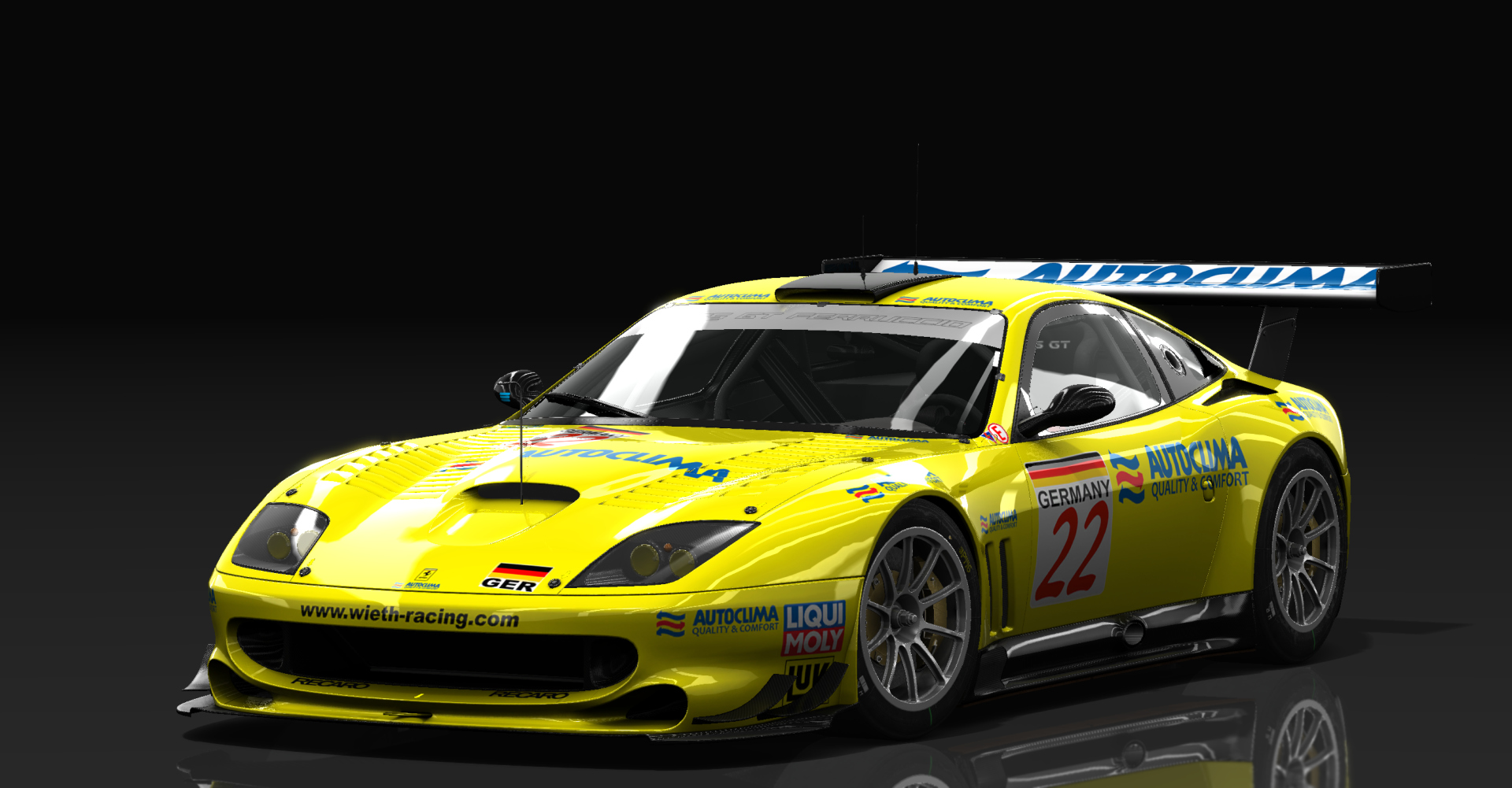 Ferrari 550 GTS Maranello, skin FIA_GT1_04_Wieth_22