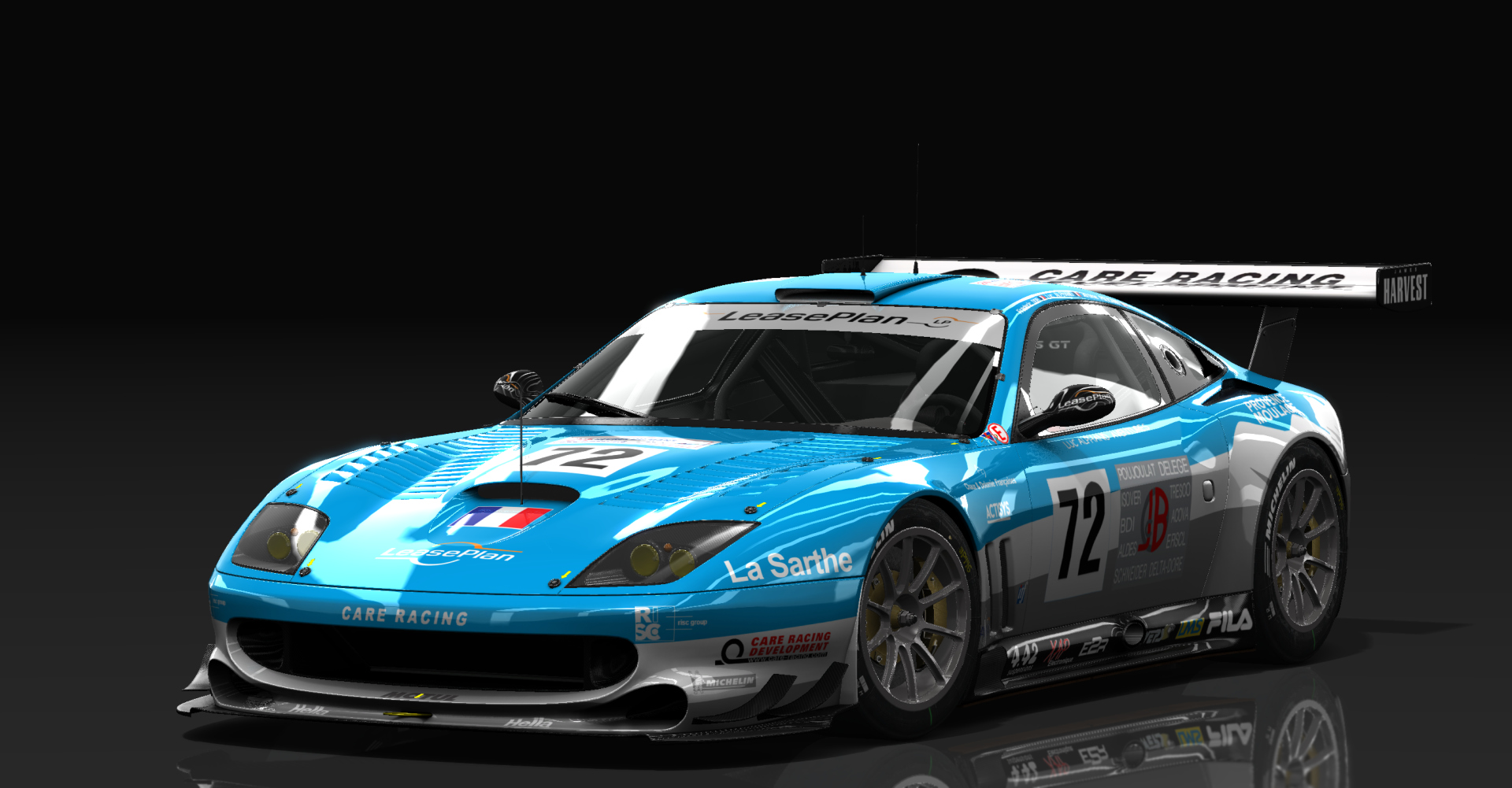 Ferrari 550 GTS Maranello, skin Luc_Alphand_Aventures_72