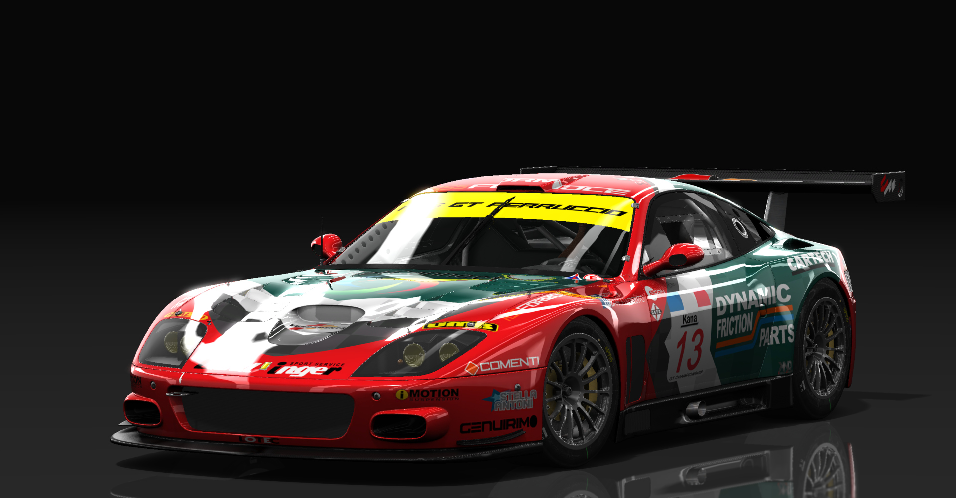 Ferrari 575 GTC, skin 13_kana