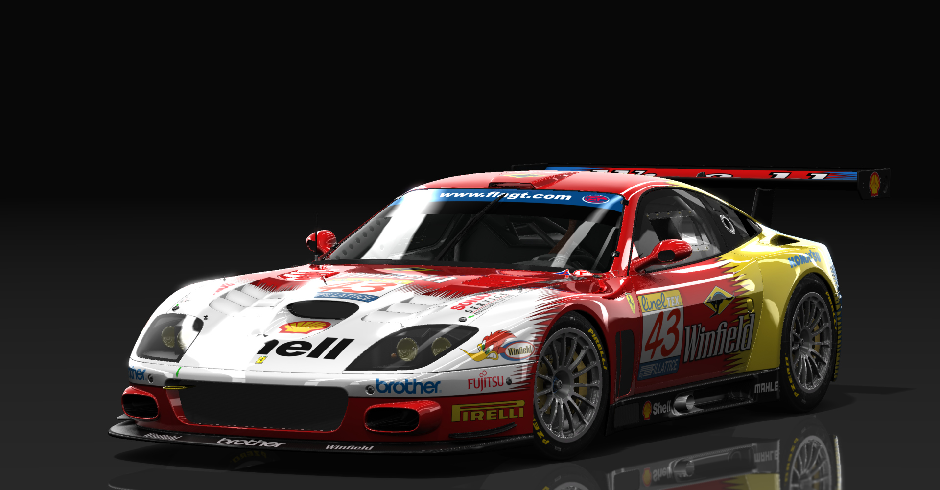 Ferrari 575 GTC, skin 43_Winfield