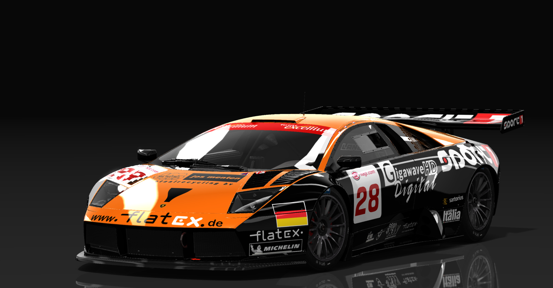 Lamborghini Murcielago R-GT, skin 07SPA_Reiter_Engineering_28