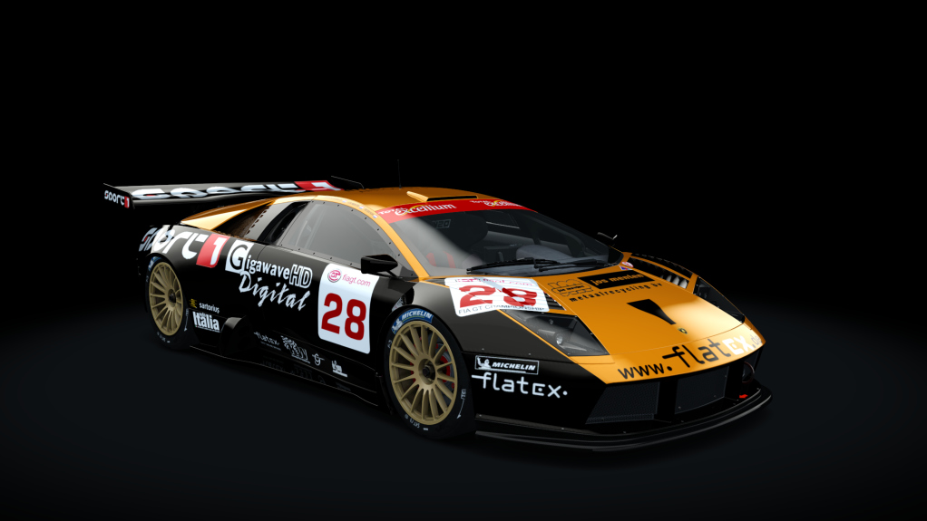 Lamborghini Murcielago R-GT, skin 07SPA_Reiter_Engineering_28_BW