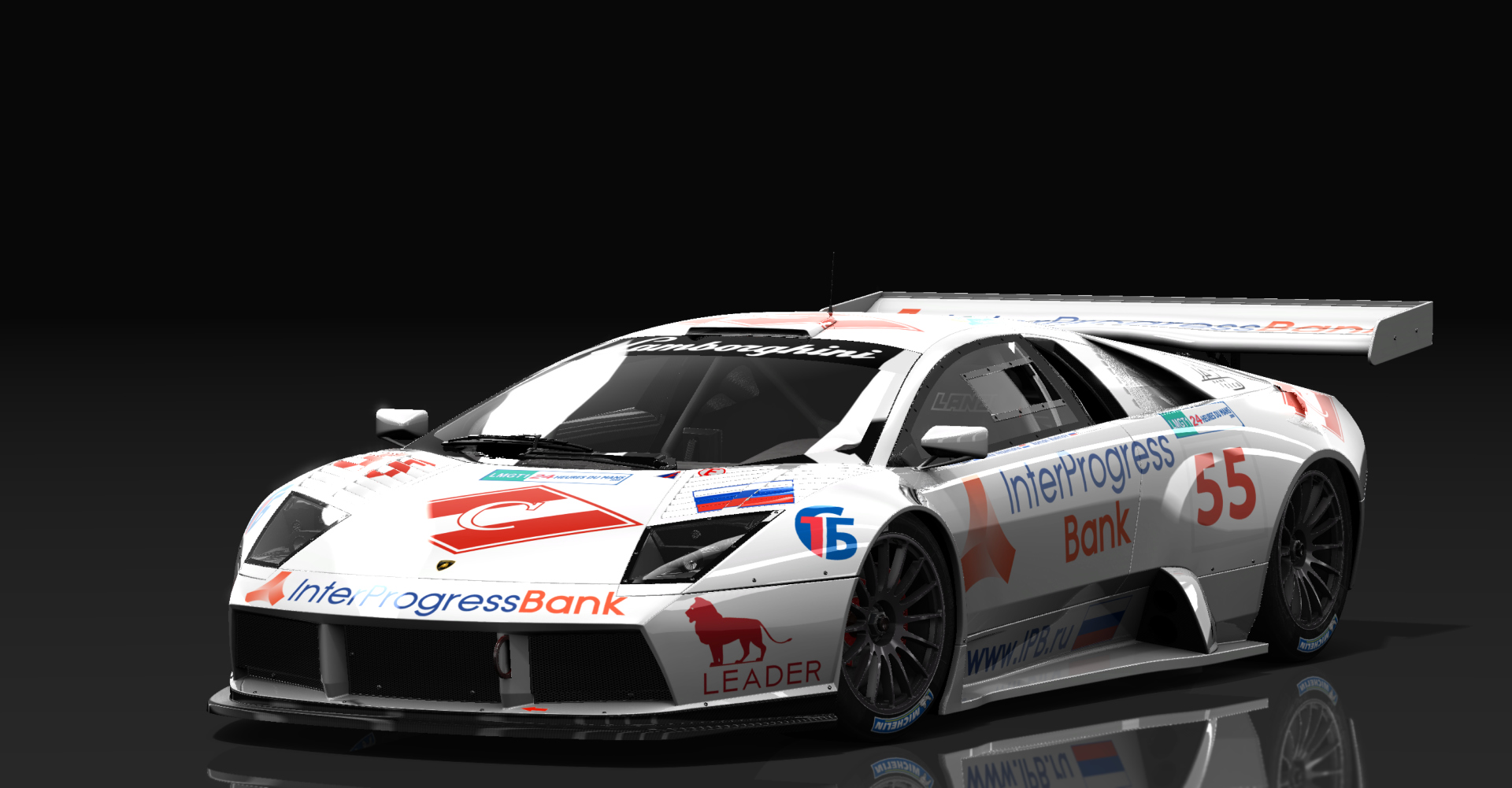 Lamborghini Murcielago R-GT, skin 55_IPB_Spartak_Racing_2008