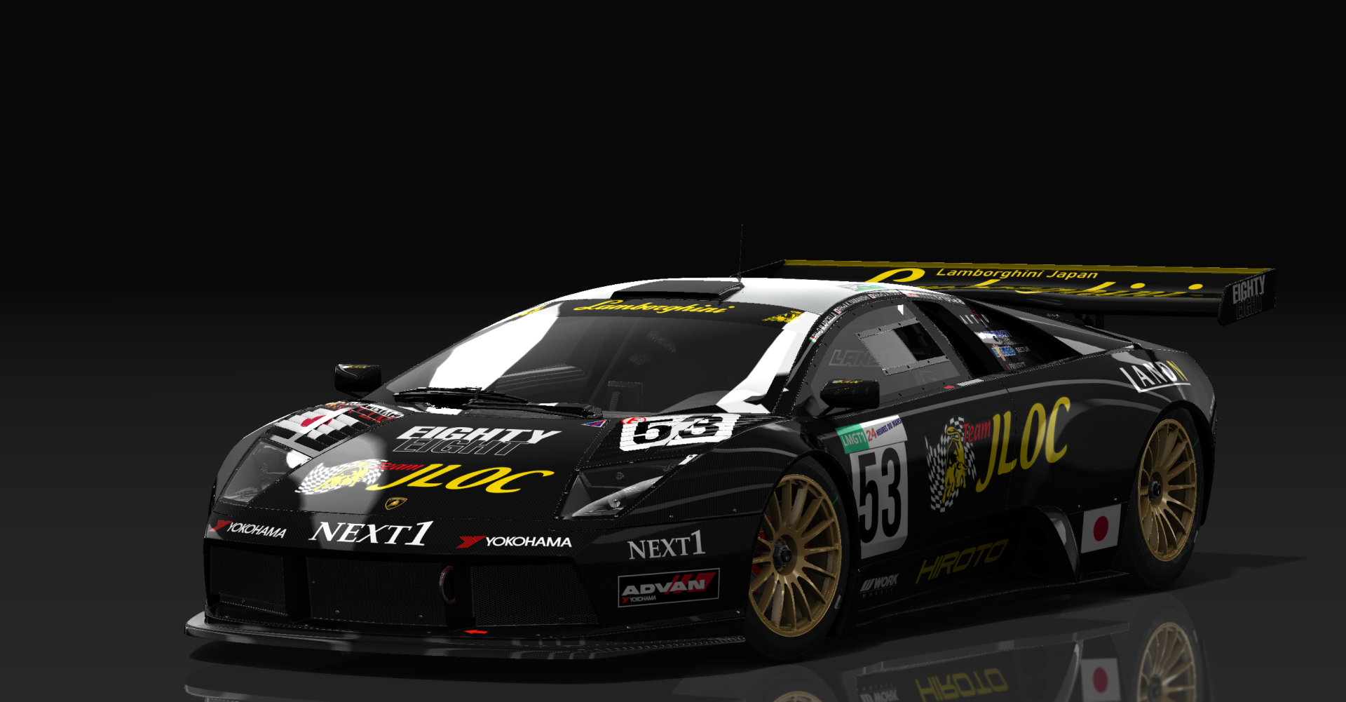 Lamborghini Murcielago R-GT, skin FF_LeMans07_53_JLOC