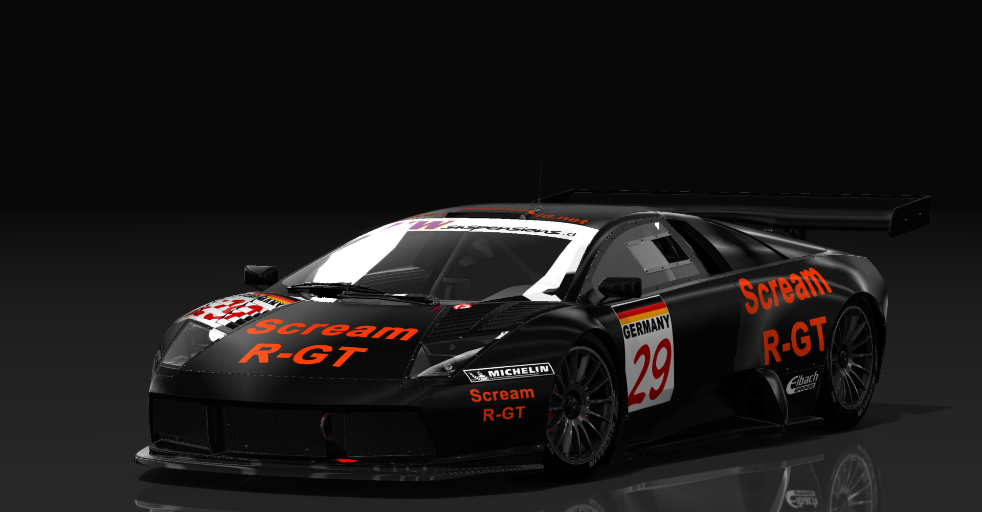 Lamborghini Murcielago R-GT, skin Scream R-GT 29