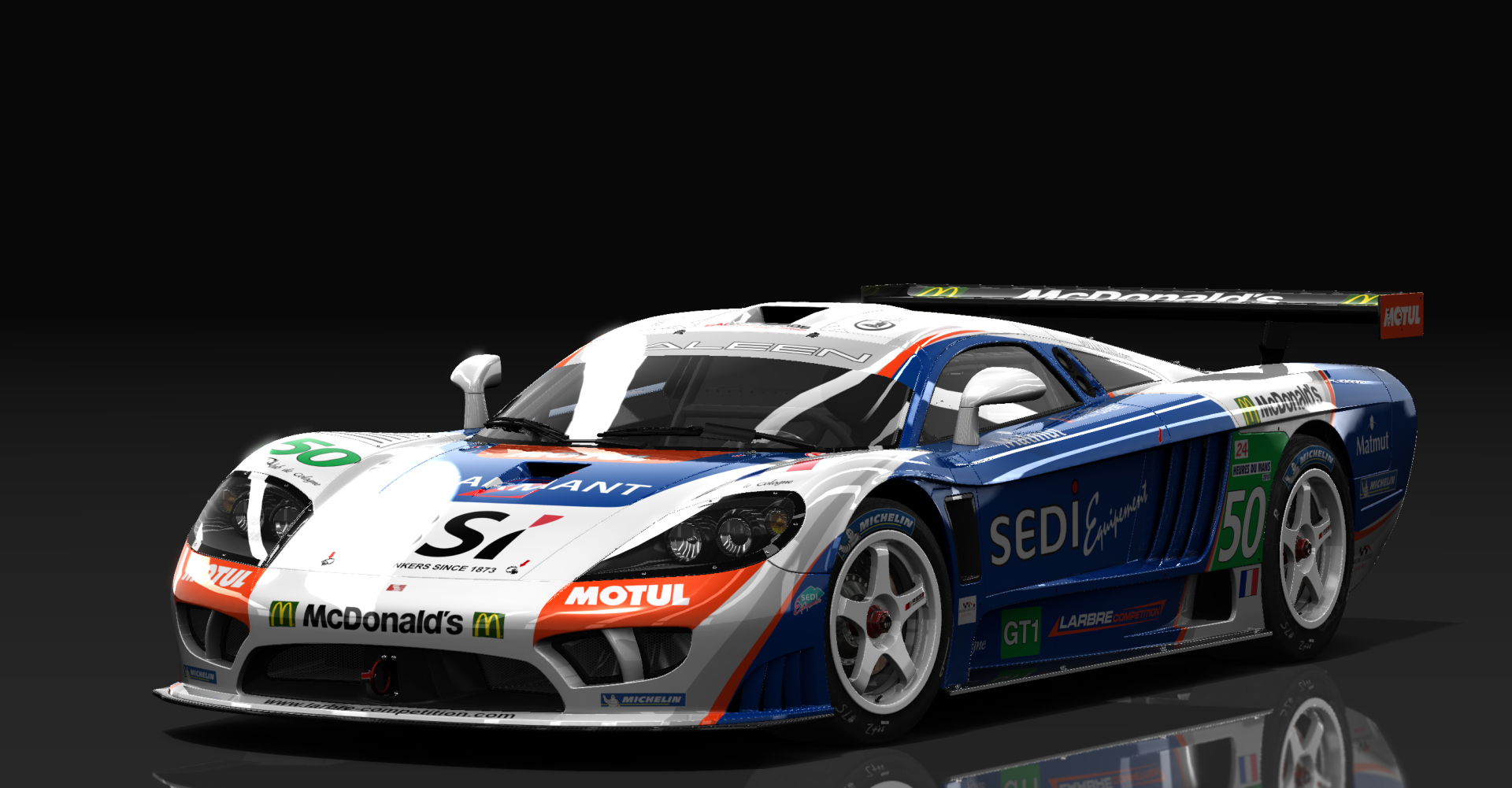 Saleen S7R, skin FF_LeMans_2010_Larbre_Comeptition_50