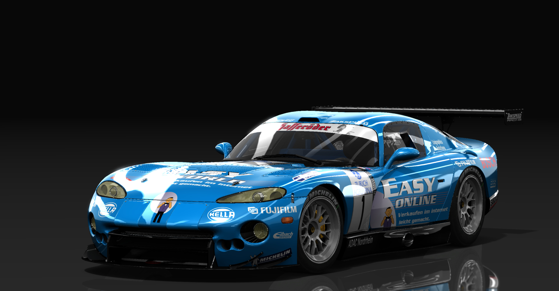 Dodge Viper GTS-R, skin 2000_24hN_1_Zakspeed_Racing