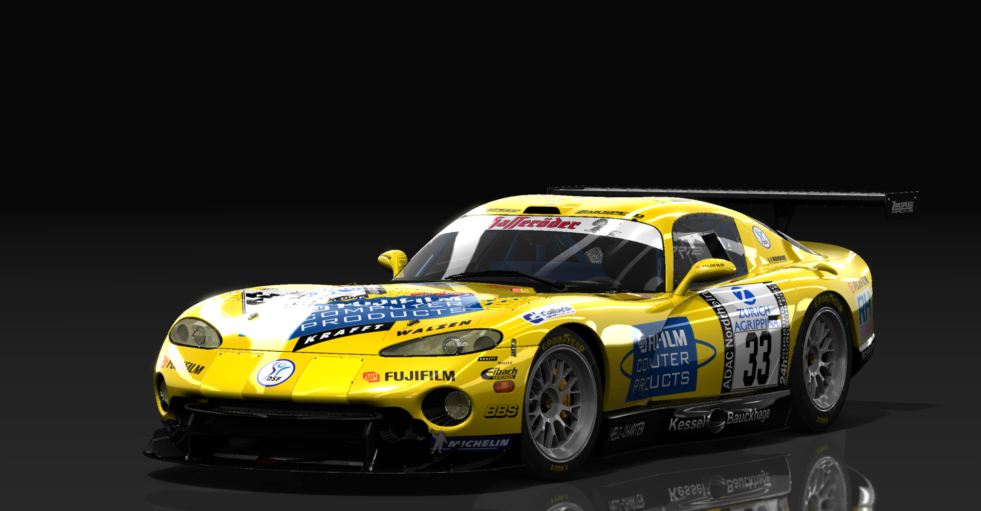 Dodge Viper GTS-R, skin 2001_24hN_33_Zakspeed_Racing