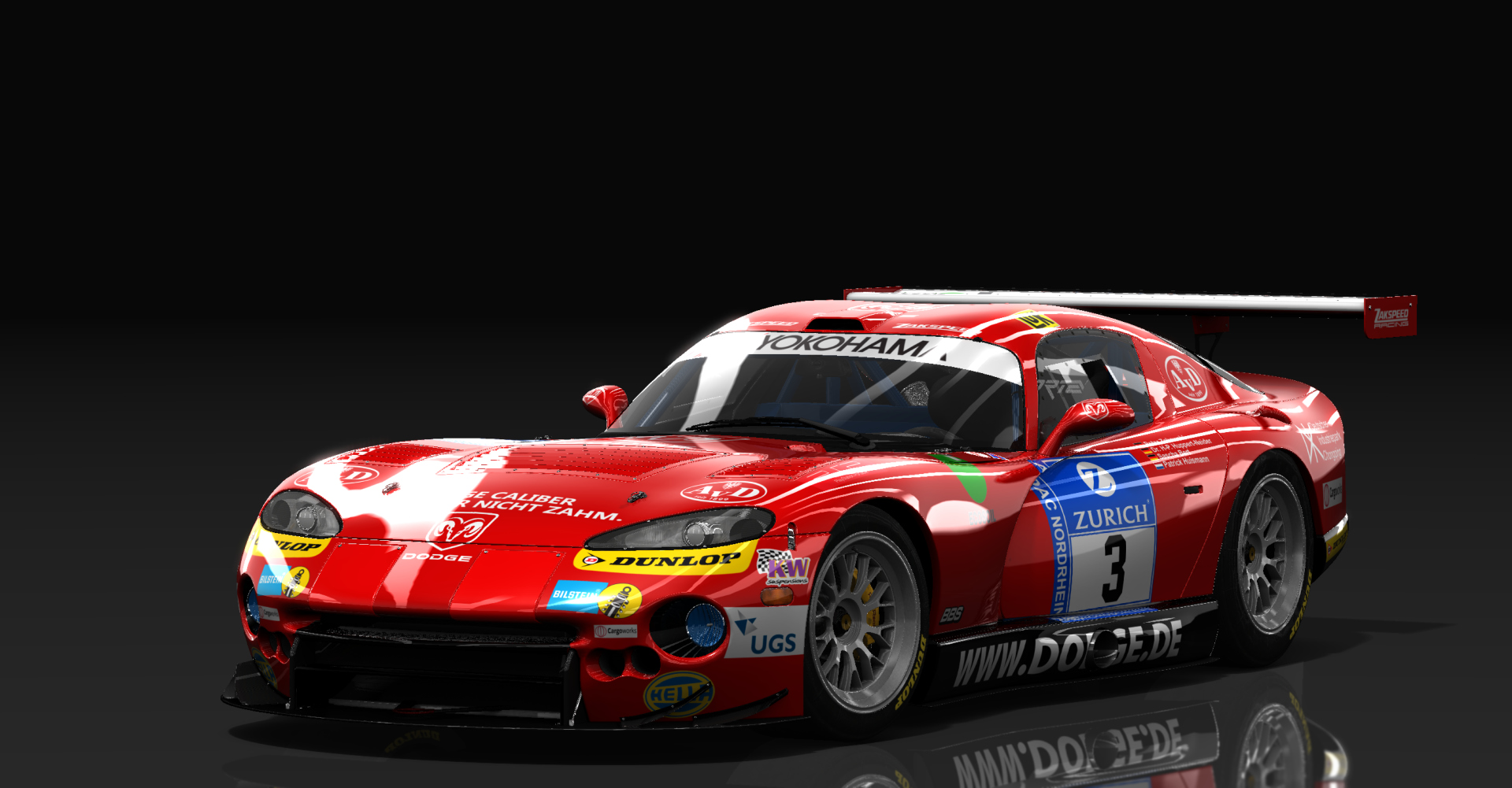 Dodge Viper GTS-R, skin 2006_24hN_3_Zakspeed_Racing