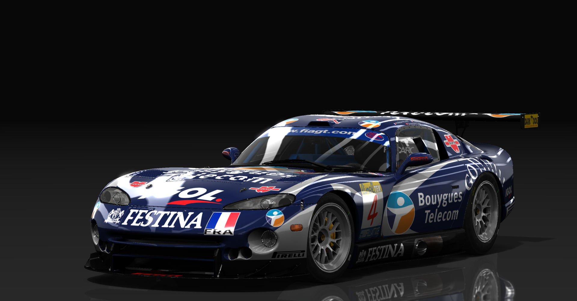 Dodge Viper GTS-R, skin 4_ForceOneRacing_2003