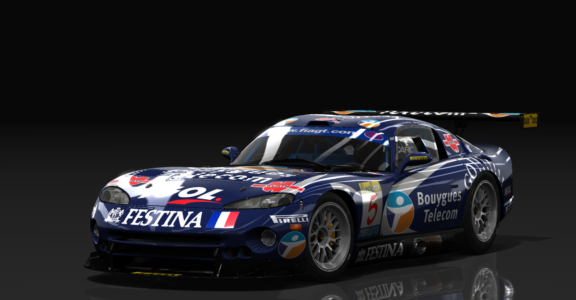 Dodge Viper GTS-R, skin 5_ForceOneRacing_2003