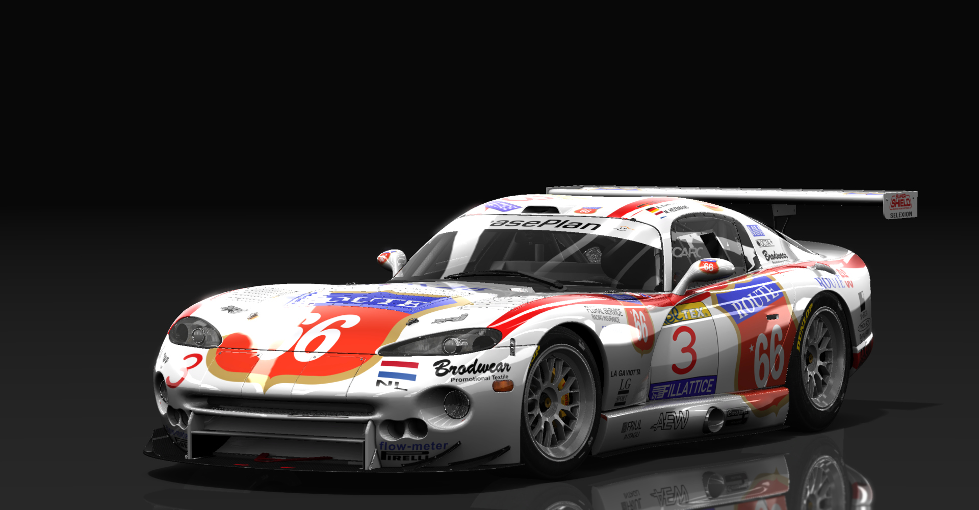 Dodge Viper GTS-R, skin CARSPORT_HOLLAND_#3