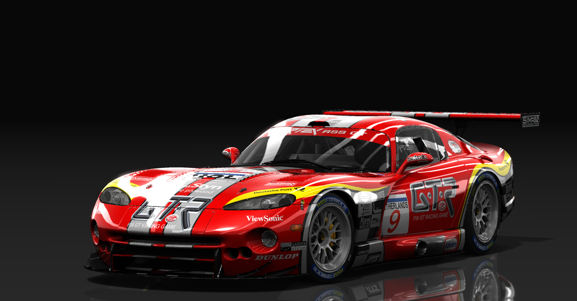 Dodge Viper GTS-R, skin FIA_GT1_04_Zwaans_GTR_09